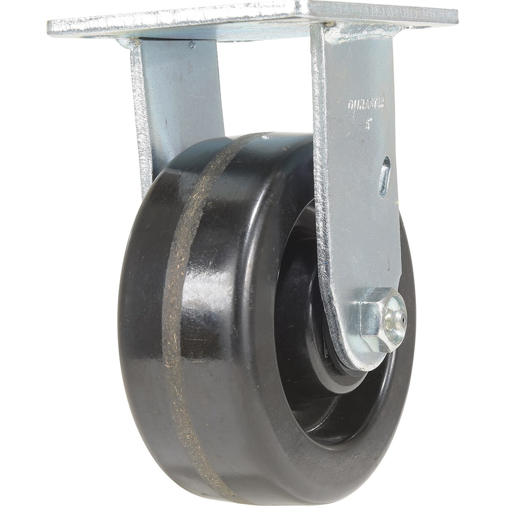 Vestil - Standard Casters; Mount: With Holes ; Style: Rigid ; Wheel Diameter: 5 (Inch); Wheel Width: 2 (Inch); Overall Height (Inch): 6-1/2 ; Load Capacity (Lb.): 1000.000 - Exact Industrial Supply