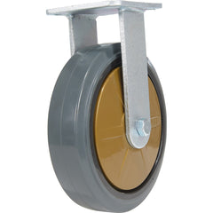 Vestil - Standard Casters; Mount: With Holes ; Style: Rigid ; Wheel Diameter: 8 (Inch); Wheel Width: 2 (Inch); Overall Height (Inch): 9-1/2 ; Load Capacity (Lb.): 881.000 - Exact Industrial Supply