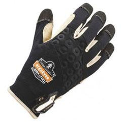 710LTR XL BLK HD LEATHER-REIN GLOVES - Makers Industrial Supply