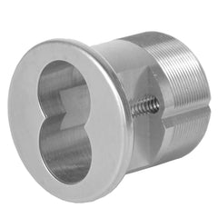 Corbin Russwin - Cylinders; Type: Rim ; Keying: Less Core ; Number of Pins: 6 ; Material: Brass ; Finish/Coating: Satin Chrome - Exact Industrial Supply