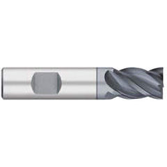 Titan USA - Square End Mills; Mill Diameter (Inch): 3/4 ; Mill Diameter (Decimal Inch): 0.7500 ; Number of Flutes: 4 ; Length of Cut (Inch): 1 ; Length of Cut (Decimal Inch): 1.0000 ; Material: Solid Carbide - Exact Industrial Supply