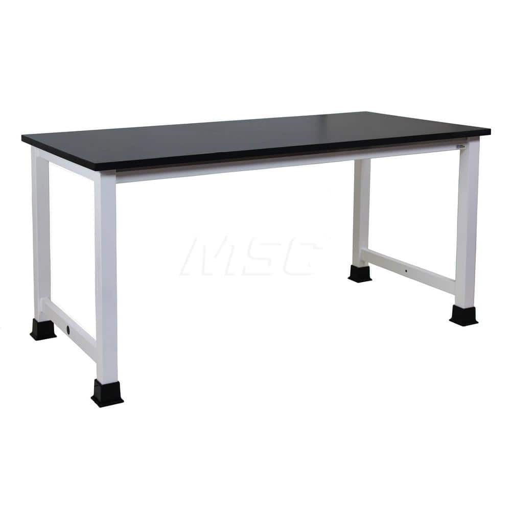 Stationary Work Bench: 96″ Wide, 24″ Deep, 30″ High 6,600 lb Capacity