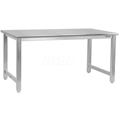 Stationary Work Bench: 32″ Wide, 32″ Deep, 32″ High 6,600 lb Capacity