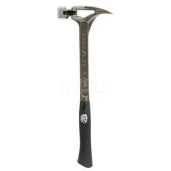 Nail & Framing Hammers; Claw Style: Straight; Head Weight Range: 21 oz. - 25 oz.; Overall Length Range: 18″ - 23.9″; Handle Material: Wood & Stainless Steel; Face Surface: Smooth; Handle Material: Wood & Stainless Steel; Handle Material: Wood & Stainless