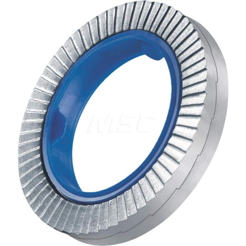 Wedge Lock Washers; Thread Size: 8mm; Material: Stainless Steel; Inside Diameter: 8.4; Outside Diameter: 16.6; Finish: Uncoated