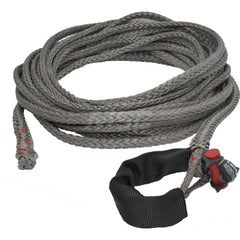 6,600 Lb 600″ Long x 3/8″ High Automotive Winch Strap Loop & Eye, For Use with Winches & Shackles