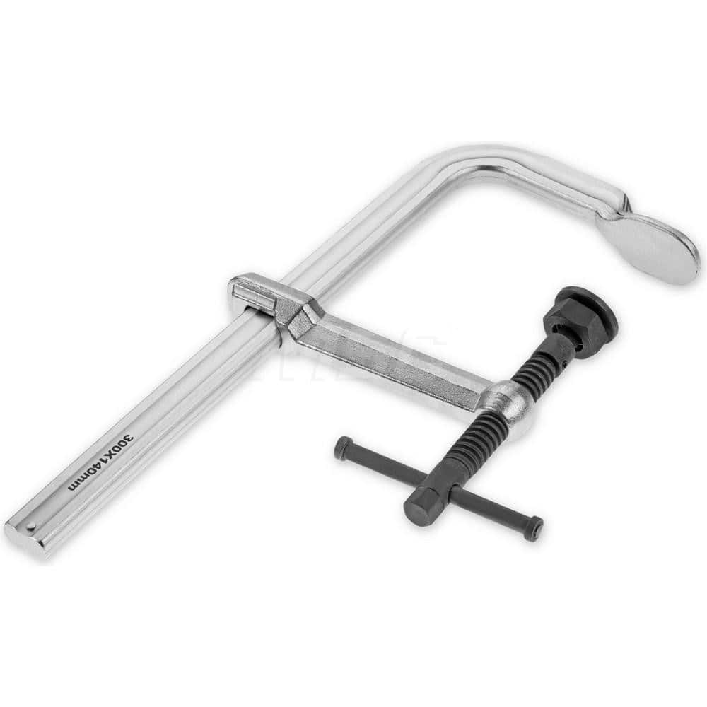 Sliding Arm Bar Clamp: 48″ Max Capacity, 5″ Throat Depth