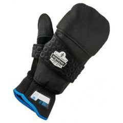816 L BLK THERMAL FLIP-TOP GLOVES - Makers Industrial Supply