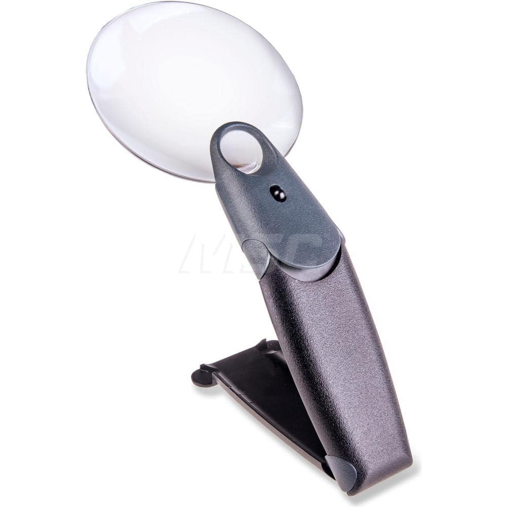 Handheld Magnifiers; Minimum Magnification: 2.5x; Maximum Magnification: 5.5x; Lens Shape: Round