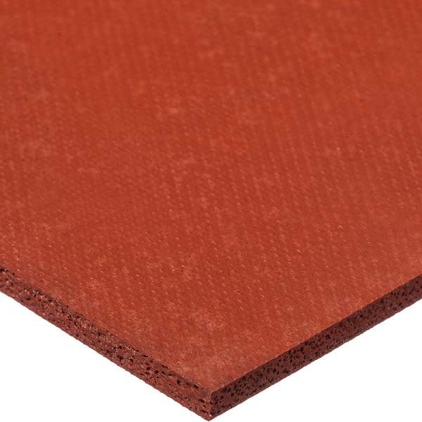 USA Sealing - 12" x 12" x 1/16" Red Silicone Foam Sheet - Makers Industrial Supply