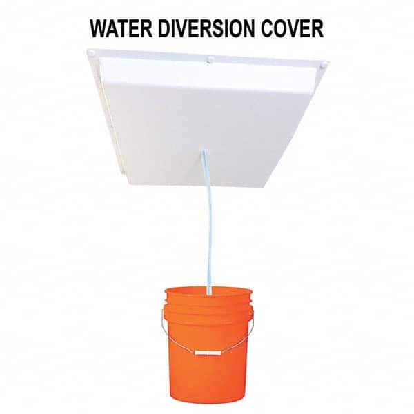 Elima-Draft - Registers & Diffusers Type: Ceiling Diffuser Cover Style: Water Diversion - Makers Industrial Supply