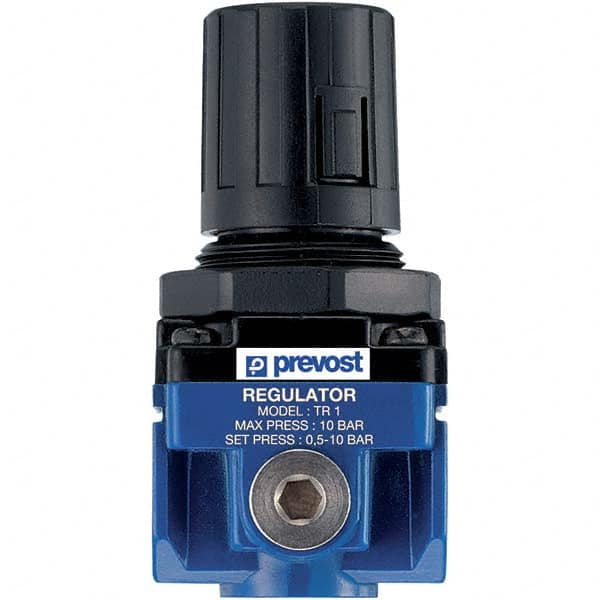 Prevost - Filter, Regulator & Lubricator (FRL) Units Configuration: 1 Pc. Regulator Body Type: Standard - Makers Industrial Supply