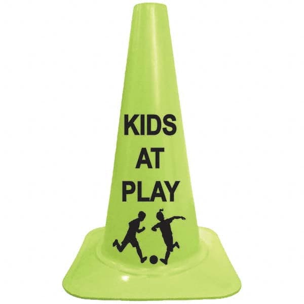 PRO-SAFE - Traffic Cones Type: Sport Cone Color: Lime - Makers Industrial Supply