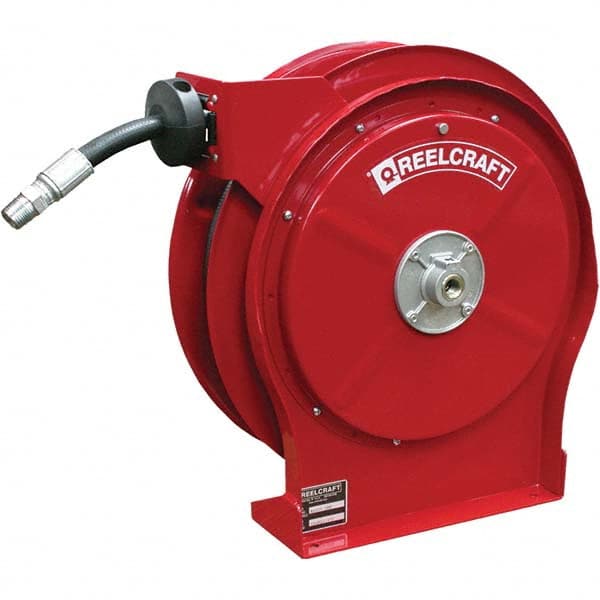 Reelcraft - 35' Spring Retractable Hose Reel - Makers Industrial Supply