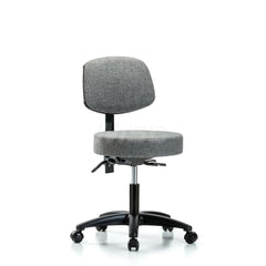 Adjustable Height Swivel Stool: Olefin, 24″ Seat Width, 24″ Seat Depth Round Height