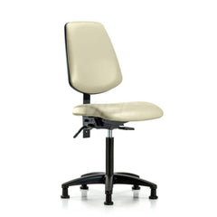 Task Chair: Vinyl, Adobe White