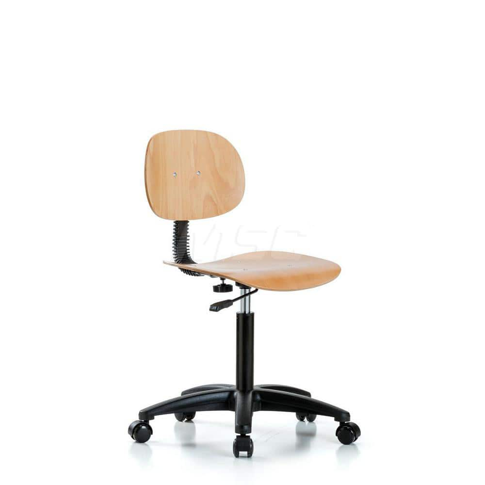 Task Chair: Wood, Natural