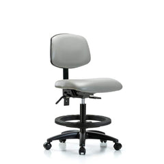 Task Chair: Vinyl, Dove