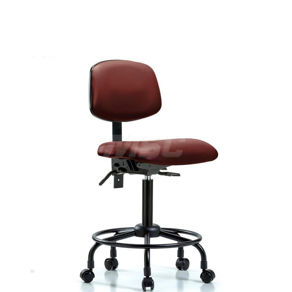 Task Chair: Vinyl, Borscht