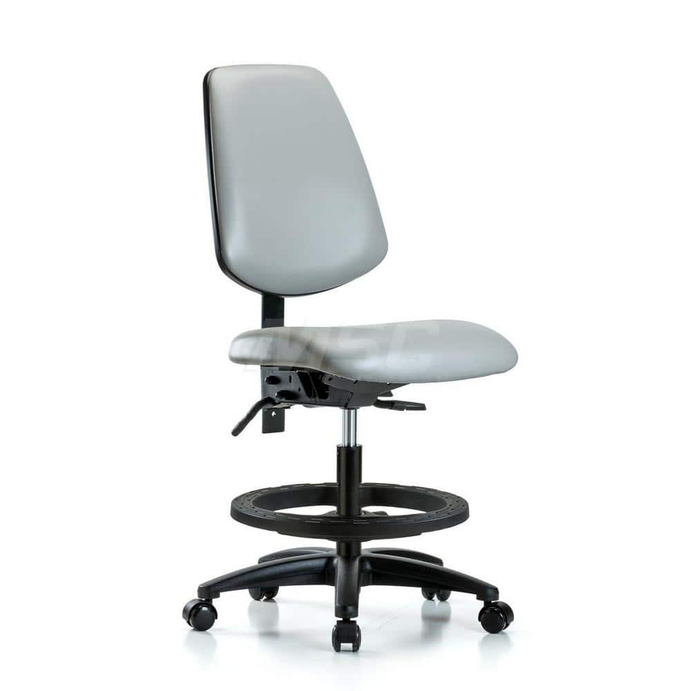 Task Chair: Vinyl, Dove