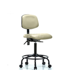 Task Chair: Vinyl, Adobe White