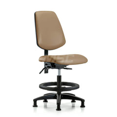 Task Chair: Vinyl, Taupe