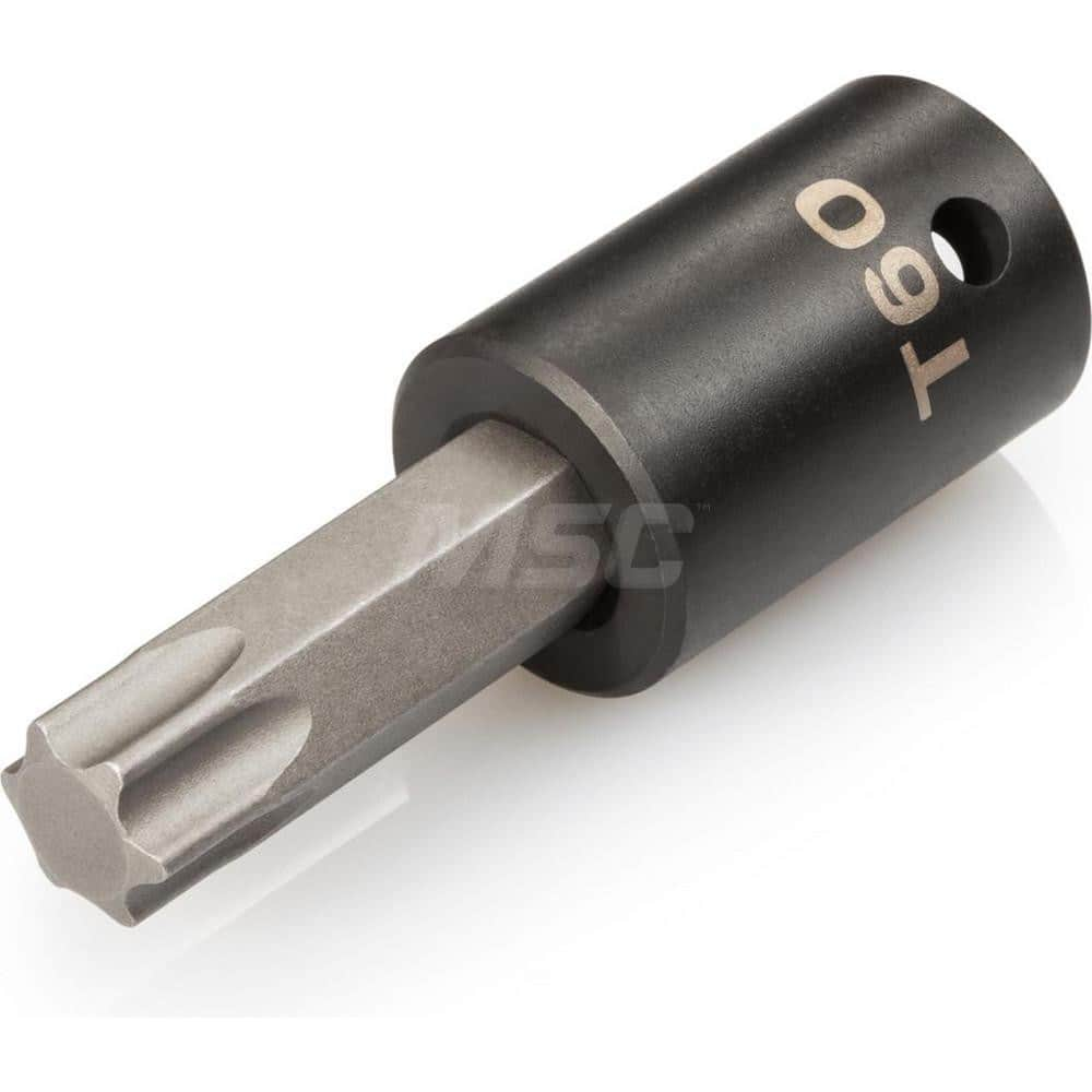 1/2 Inch Drive x T60 Torx Impact Bit Socket