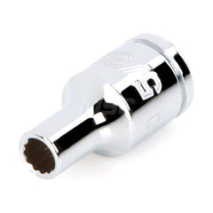 Hand Socket: 1/4″ Drive, 5/32″ Socket, 12-Point Chrome-Plated & Polished