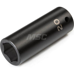 Impact Socket: 1/2″ Drive 6-Point