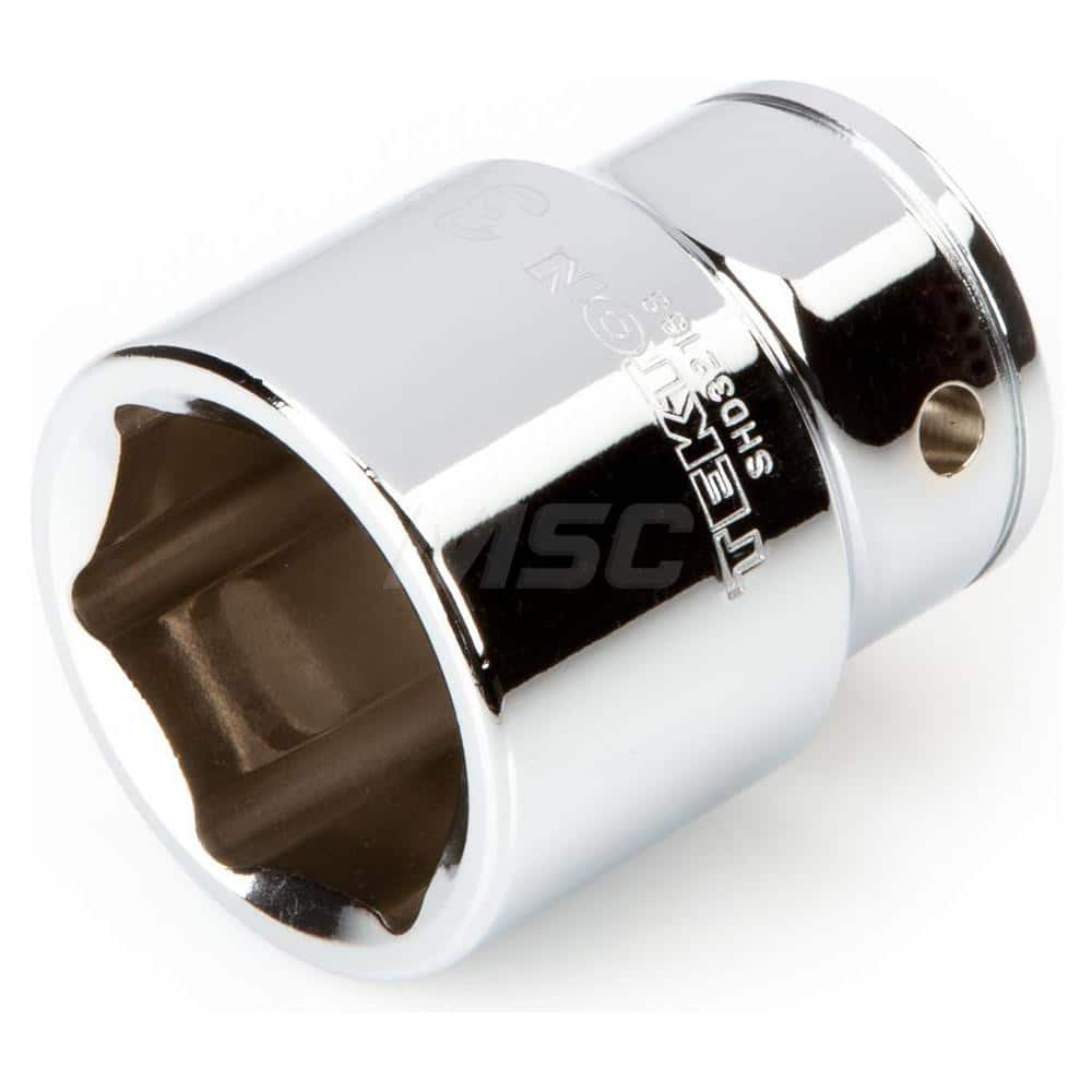 Hand Socket: 3/4″ Drive, 33 mm Socket, 6-Point Chrome-Plated & Polished