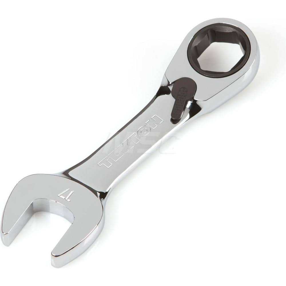 Combination Wrench: Chrome, Chrome-Plated