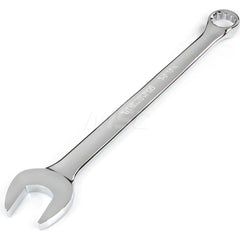 Combination Wrench: Chrome, Chrome-Plated