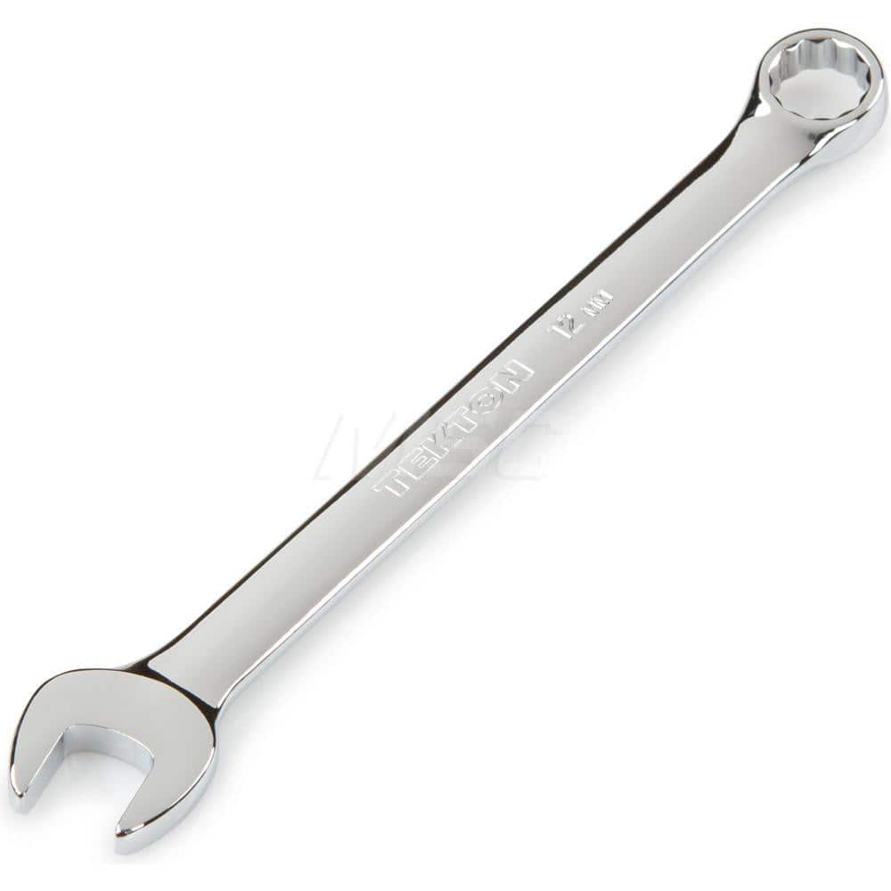 Combination Wrench: Chrome, Chrome-Plated