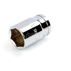 Hand Socket: 1/2″ Drive, 19 mm Socket, 6-Point Chrome-Plated & Polished