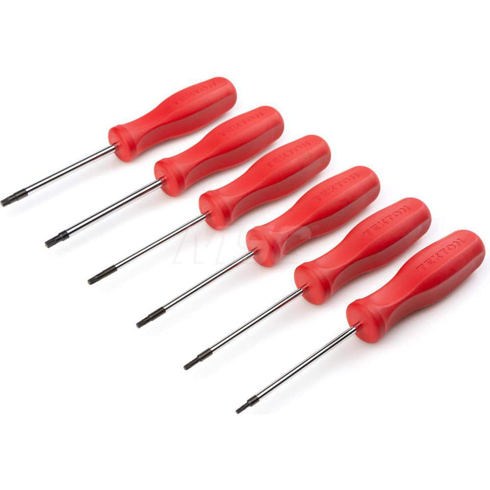 Torx Hard-Handle Screwdriver Set, 6-Piece (T10-T30)