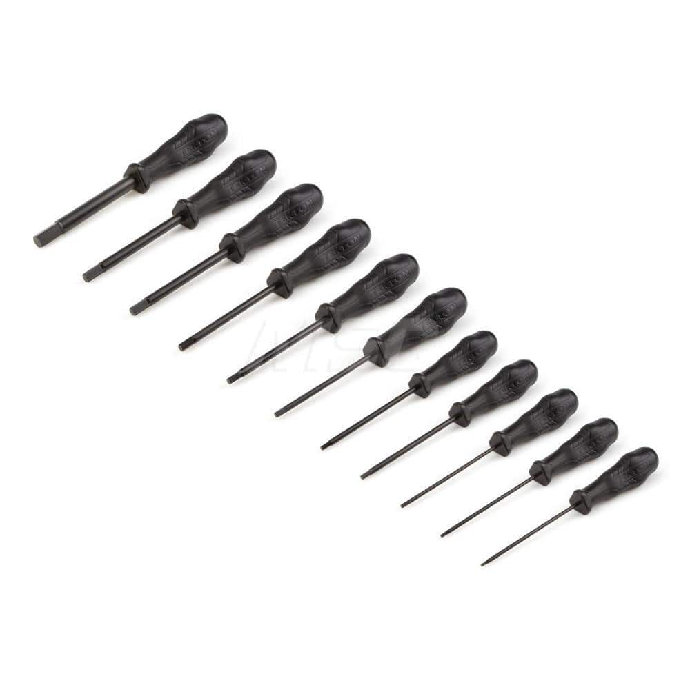 Hex High-Torque Screwdriver Set, 11-Piece (5/64-3/8 in.)