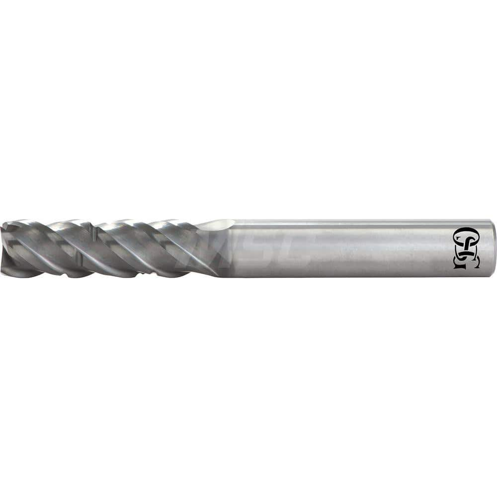 Square End Mill: 64mm LOC, 16mm Shank Dia, 140mm OAL, 5 Flutes, Solid Carbide Single End, Duarise Finish, 0 ° Variable Helix, Centercutting, RH Cut, RH Flute