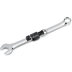 Combination Wrench: Alloy Steel, Polished Chrome-Plated