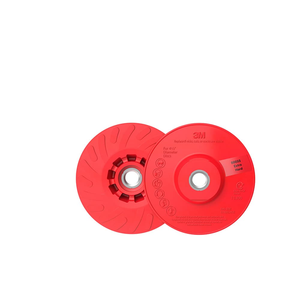 Disc Backing Pad: 4-1/2″ Dia, Disc Backing Pad 13,300 Max RPM