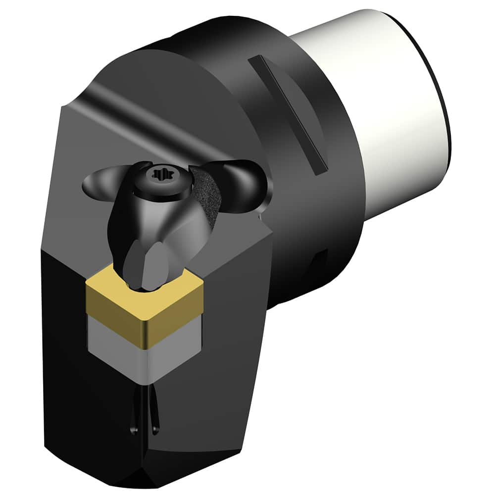 Modular Turning & Profiling Cutting Unit Head: Size C4, External, Right Hand Uses CNMG 120408 Inserts, Through Coolant