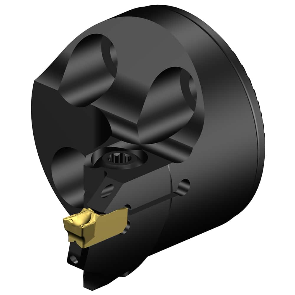 Modular Grooving Head: Right Hand, Cutting Head, System Size 32 0.3425″ Max Depth of Cut, Through Coolant, Series CoroCut QI