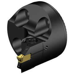 Modular Grooving Head: Right Hand, Cutting Head, System Size 32 0.3425″ Max Depth of Cut, Series CoroCut QI