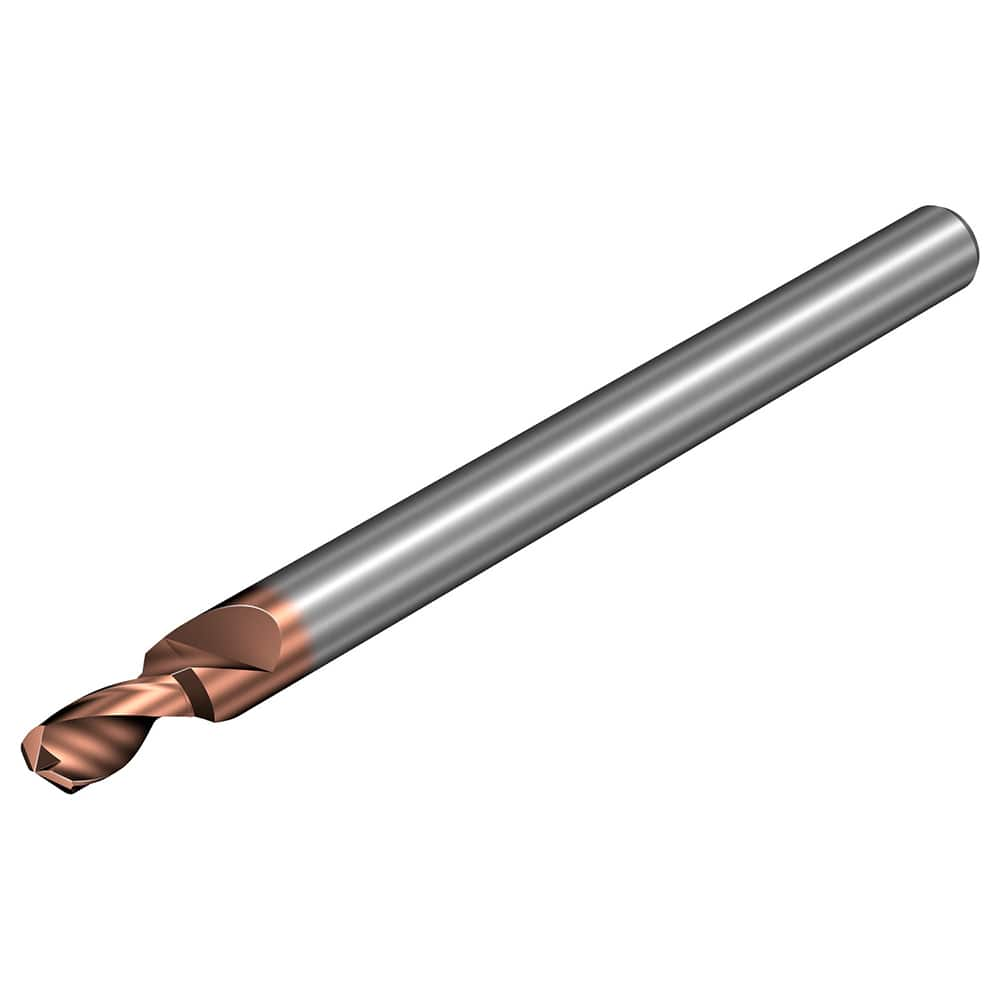 3mm Minor140° Solid Carbide Subland Step Drill Bit TiALN Lite Finish, 50mm OAL, Series CoroDrill 862