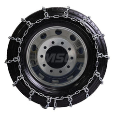 Tire Chains; For Use With: 215/85R16; 7.5R15; 235/60R17; 235/55R19; 7R15; 235/75R15; 245/75R15; 235/75R16; 215/80R16; 225/80R16; 235/80R16; 225/75R16; 245/60R17; 235/70R17; 215/70R17; 225/75R17; 215/75R18; 215/70R17.5; 7R16; 8.75R16.5; Axle Type: Single A