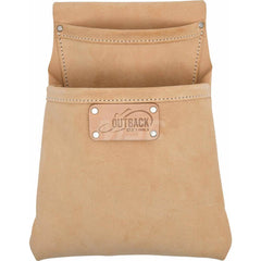 Tool Pouches & Holsters; Holder Type: Carpenters Nail & Tool Bag; Tool Pouch; Tool Type: General Purpose; Material: Suede Leather; Color: Tan; Number of Pockets: 2.000; Minimum Order Quantity: Suede Leather; Mat: Suede Leather; Material: Suede Leather