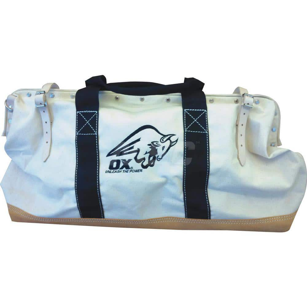 Tool Bag & Tote: 2 Pocket 24″ OAW, Canvas