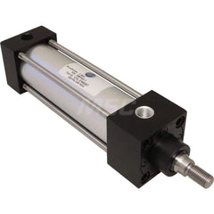 Air Cylinders; Type: Double Acting; Bore Size (Decimal Inch): 1-1/2; Rod Diameter (Decimal Inch): 0.6250; Stroke Length (Decimal Inch): 2.0000; Mounting Style: Flush Bottom; Port Size: 1/4; Port Type: NPT; Width (Decimal Inch): 2.0000; Length (Decimal Inc