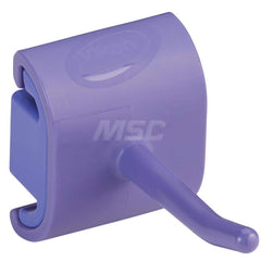 Mop & Broom Wall Hooks; Type: Wall Bracket; Number Of Holders: 1.000; Maximum Load Capacity: 6.61; Material: Polypropylene; Polyamide; Color: Purple; Width (Inch): 3.07