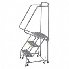 Ballymore - Rolling & Wall Mounted Ladders & Platforms Type: Stairway Slope Ladder Style: 59 Degree Incline - Makers Industrial Supply