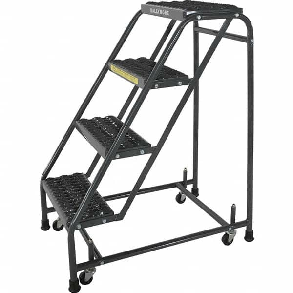 Ballymore - Rolling & Wall Mounted Ladders & Platforms Type: Stairway Slope Ladder Style: 50 Degree Incline - Makers Industrial Supply